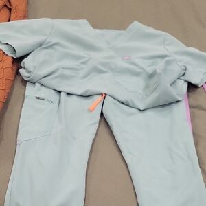 Light Green Scrub Set